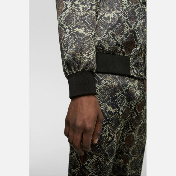 Zara Snake Print Bomber Jacket and Pants 2 Piece Set - Picture 3 of 11
